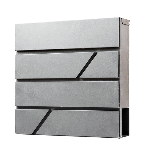 [1433945] Boîte aux lettres murale BRASQ PB200 Deluxe Inox