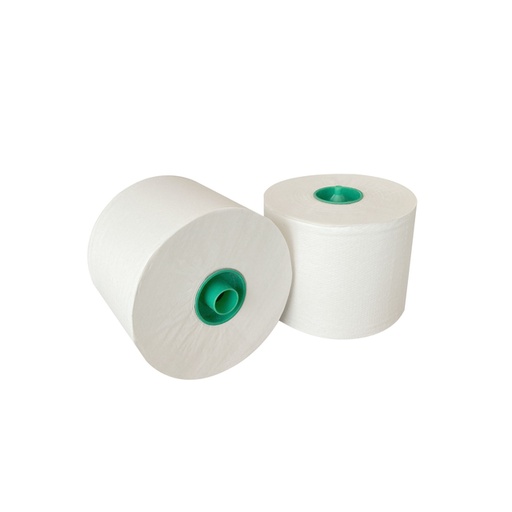 [1434061] Papier toilette avec mandrin 1 épaisseur 150m blanc