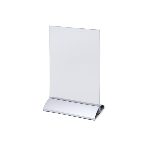 [1433213] Porte-carte menu IEZZY A5 portrait socle alu