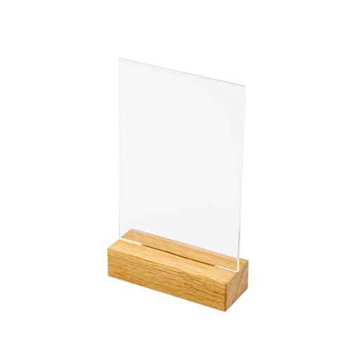 [1433224] Porte-menu de table IEZZY A6 socle bois