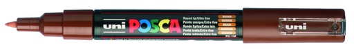[1433806] Paintmarker Uni POSCA PC1MC extra fijn bruin