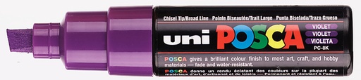 [1433774] Paintmarker Uni POSCA PC8K breed schuin paars