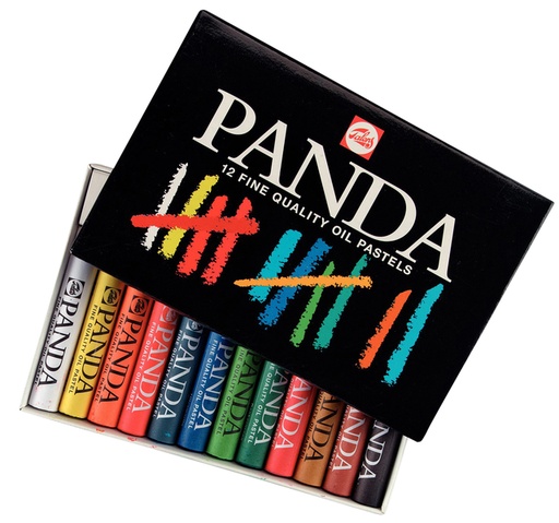 [1434216] Oliepastel Talens Panda set à 12 kleuren