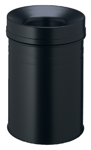 [394241] Corbeille à papier Durable 3325-01 anti-feu 15 litres noir