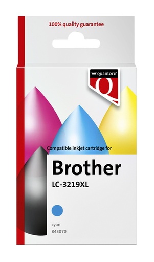[845070] Cartouche d'encre Quantore alternative pour Brother LC-3219 XL bleu