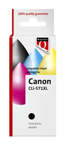 [842069] Cartouche d’encre Quantore alternative pour Canon CLI-571XL noir
