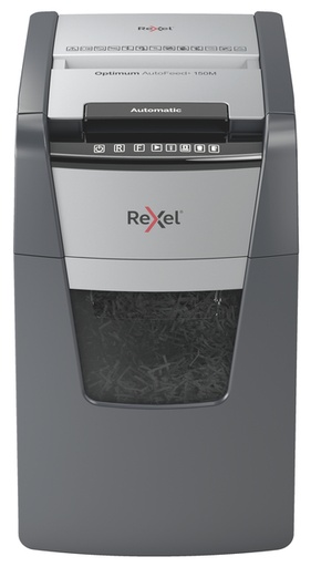 [1434352] Destructeur Rexel Optimum Auto+ 150M P5 particules 2x15mm