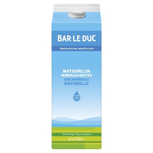 [1434373] Water Bar-le-Duc koolzuurvrij 2 liter