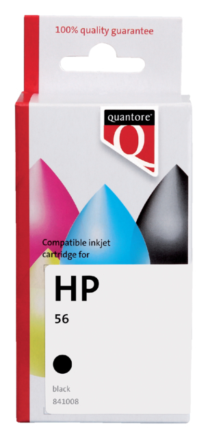 Cartouche d’encre Quantore alternative pour HP C6656D 56 noir