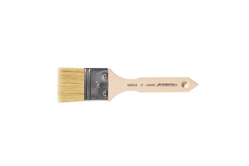 [1422455] Brosse plate Qrea soie de porc n° 2 largeur 47,5mm