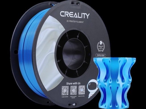 [1433117] 3D Filament Creality PLA 1.75mm Silk blauw 1kg