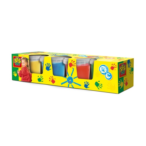 [795041] Vingerverf Creative 4 basiskleuren à 145ml
