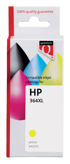 Cartouche d’encre Quantore alternative pour HP CB325A 364XL jaune HC