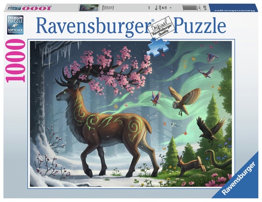 [1422563] Puzzle Ravensburger Cerf du printemps 1000 pièces