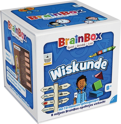 [1422937] Jeu de cartes BrainBox Wiskunde