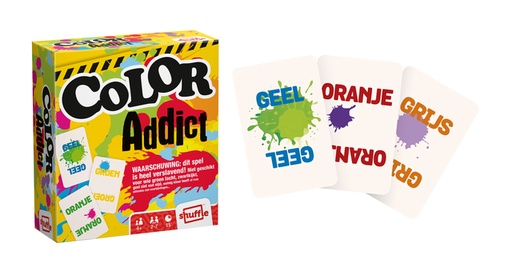 [1423024] Kaartspel Cartamundi Color Addict