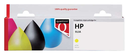 [841119] Cartouche d'encre Quantore alternative pour HP F6T79AE 913A jaune