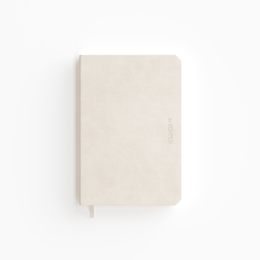[1434974] Notitieboek de KEMPEN Cotton Vanilla 110x160mm blanco 160 pag 90gr wit