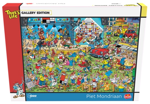 [1402447] That's Life Gallery edition: Piet Mondriaan 1000st
