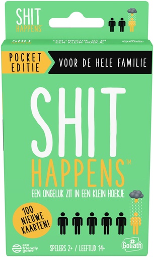 [1421659] Shit Happens Familie Pocket Editie Kaartspel
