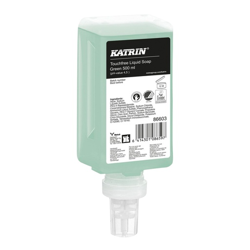 [1429382] Handzeep Katrin Green vloeibaar touchfree 500ml 86603
