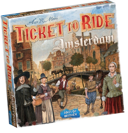 [1429614] Spel Ticket to Ride Amsterdam NL