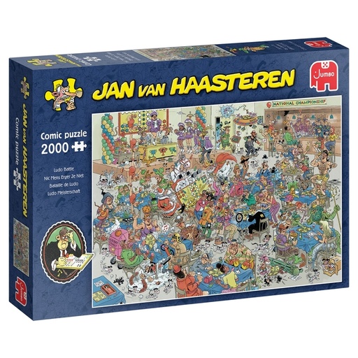[1432959] Puzzle Jan van Haasteren Erger je niet 2000 pièces