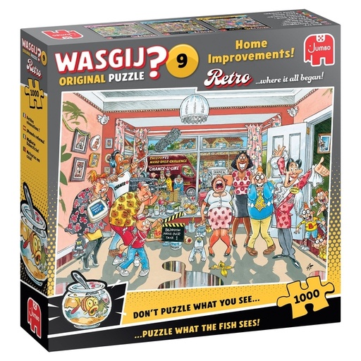 [1432961] Puzzle Wasgij Retro Original 9 Home Improvements 1000 pièces