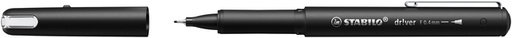 [1434581] Fineliner STABILO dr!ver Fin noir