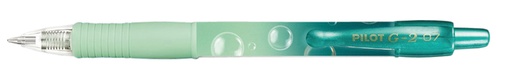 [1434611] Roller encre gel PILOT G2 Bubble vert Medium écriture bleue
