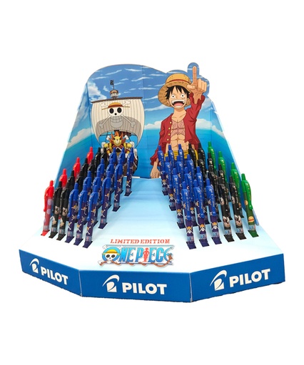 [1434624] Roller encre gel PILOT G2-07 One Piece Medium assorti