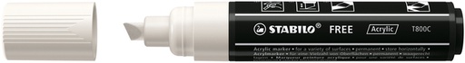 [1435395] Acrylmarker STABILO  Free Acrylic T800C wit