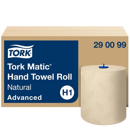 [1435442] Essuie-mains Tork H1 Matic Advanced 290099 2 épaisseurs 150m naturel