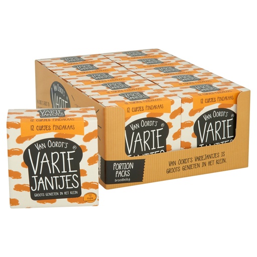 [1435661] Beurre de cacahuète VarieJantjes 12x 15g coupelle