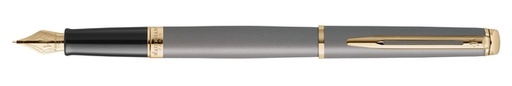 [1435715] Vulpen Waterman Hémisphère Fashion Colors metallic grey GT fijn