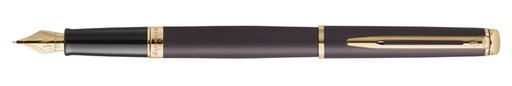 [1435721] Stylo plume Waterman Hémisphère Fashion Colors Metallic Black GT Medium