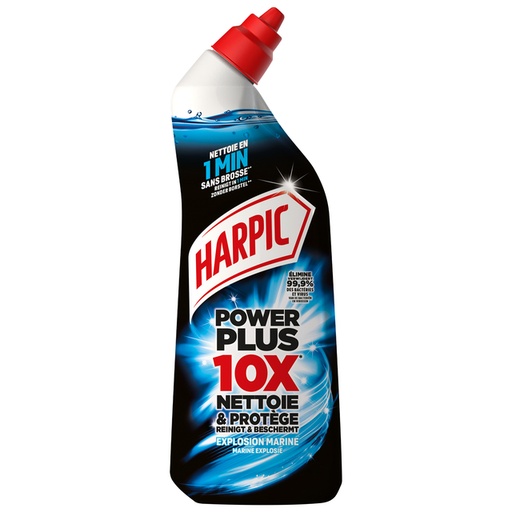 [1435743] Nettoyant toilette Harpic PowerPlus Marine 750ml
