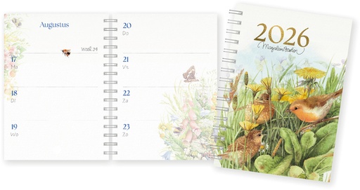 [1435750] Agenda 2026 Marjolein Bastin grootletter 7dagen/2pagina's