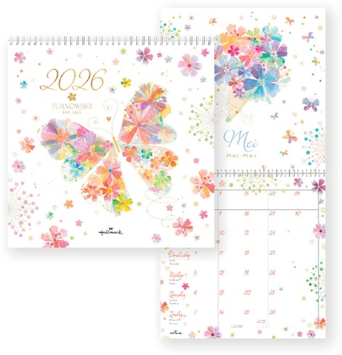 [1435752] Maandkalender 2026 Turnowsky 1maand/1pagina