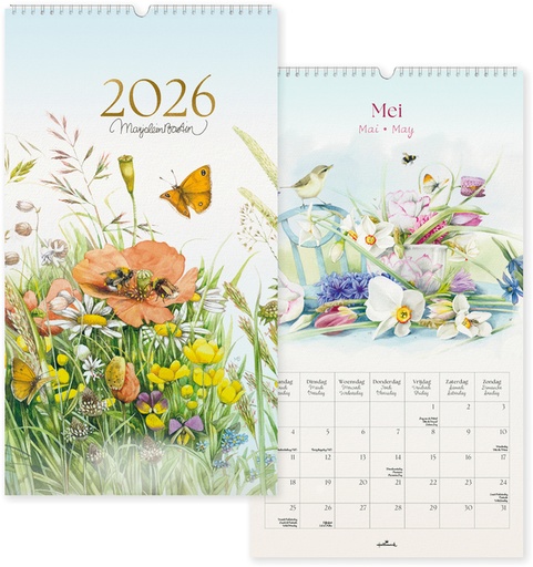 [1435753] Maandkalender 2026 Marjolein Bastin L 1maand/1pagina
