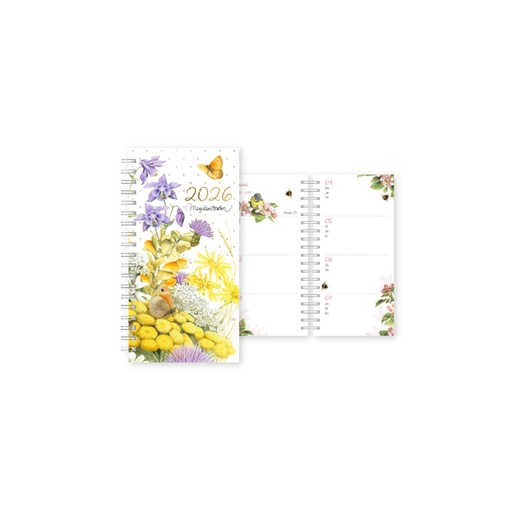[1435759] Calendrier 2026 Marjolein Bastin slim 7 jours/ 2 pages