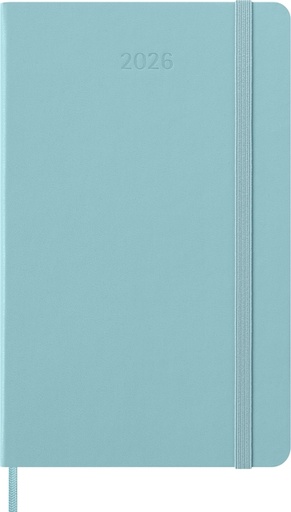 [1436243] Agenda 2026 Moleskine Planner Weekly 12 mois 7 jours/1 page Large CR aquamarine