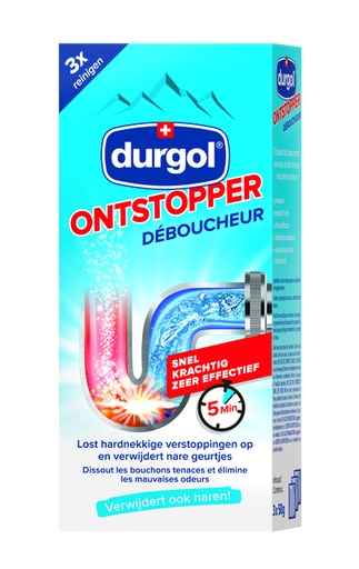 [1436255] Déboucheur Durgol poudre 50g