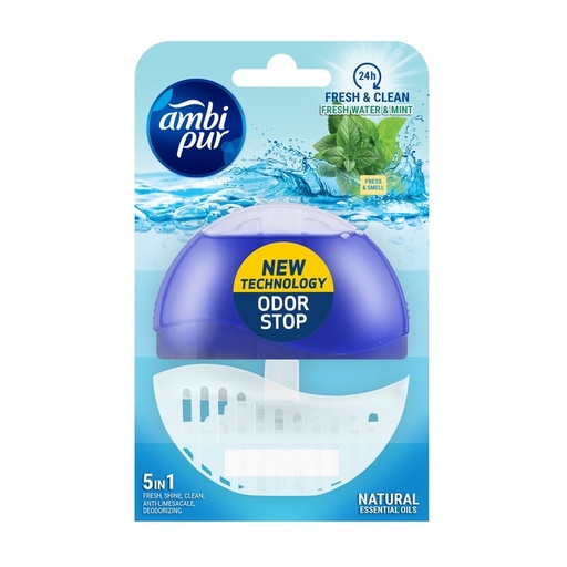 [1436280] Toiletblok Starterkit Ambi Pur Fresh Water & Mint 55ml