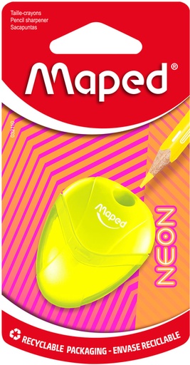 [1436296] Taille-crayon Maped Neon Igloo 1 trou assorti
