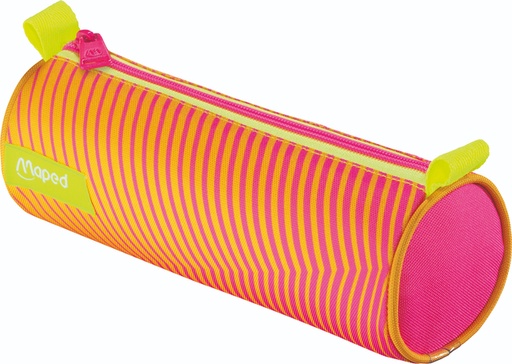[1436301] Trousse ronde Maped Neon orange-rose