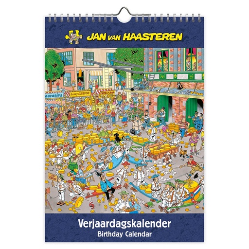 [1436345] Calendrier anniversaire Jan van Haasteren A4