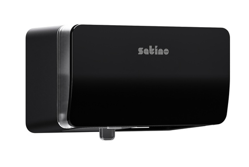 [1436505] Distributeur papier toilette Satino MT1 Hyginity Duo noir 333427