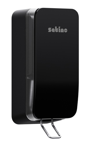 Distributeur savon Satino SF1 Hyginity Clean&Care 1000ml noir 333435