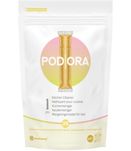 [1436582] Keukenreiniger InnuScience PodOra pods 25 stuks